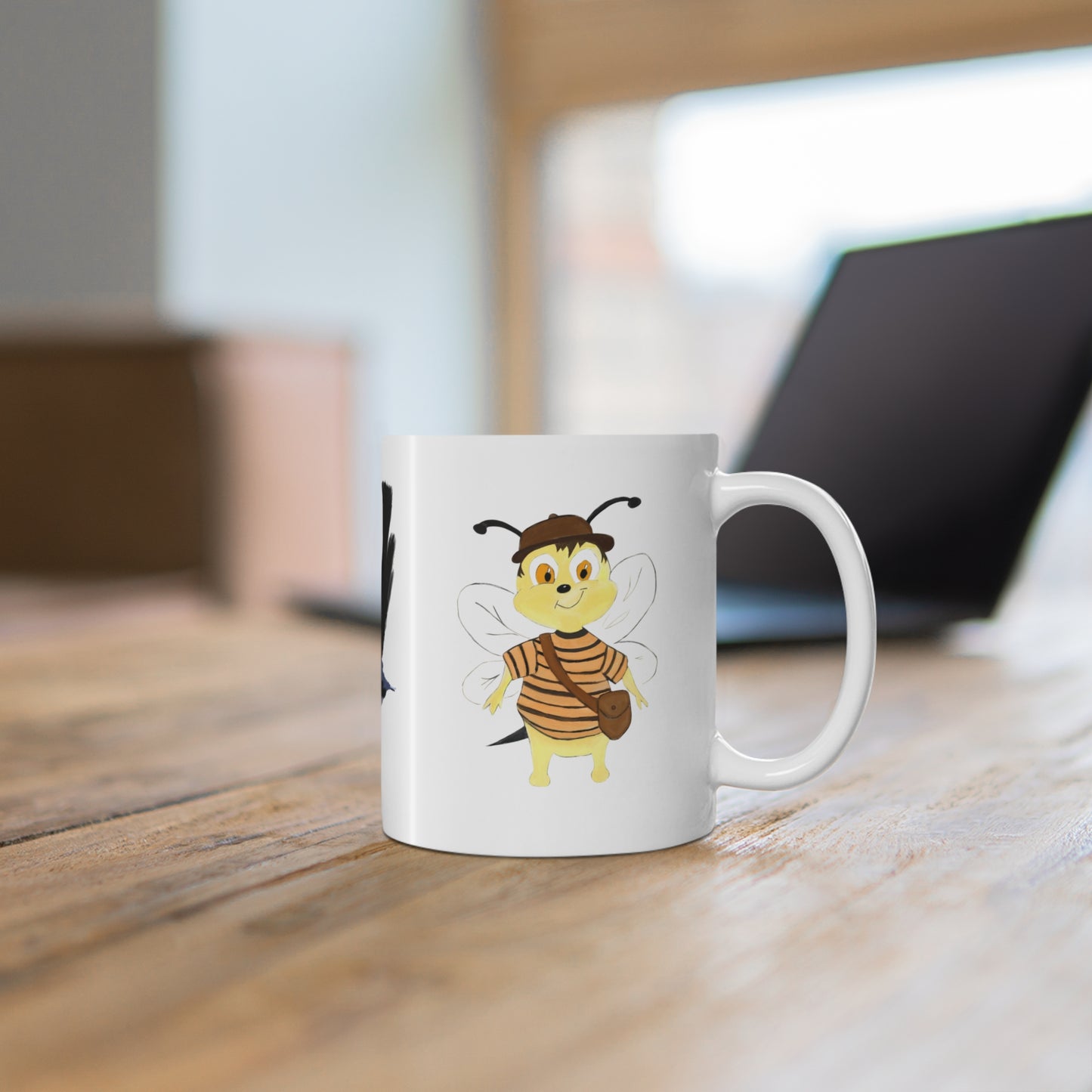 Bobby the Cat character Coffee Cups – 11oz & 15oz – Perfect gift