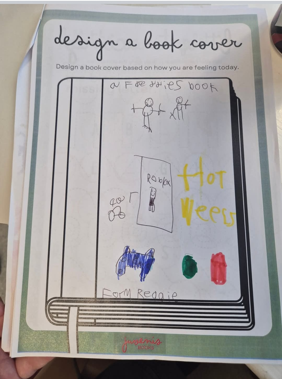 28 Page Activity Book - Printable Download