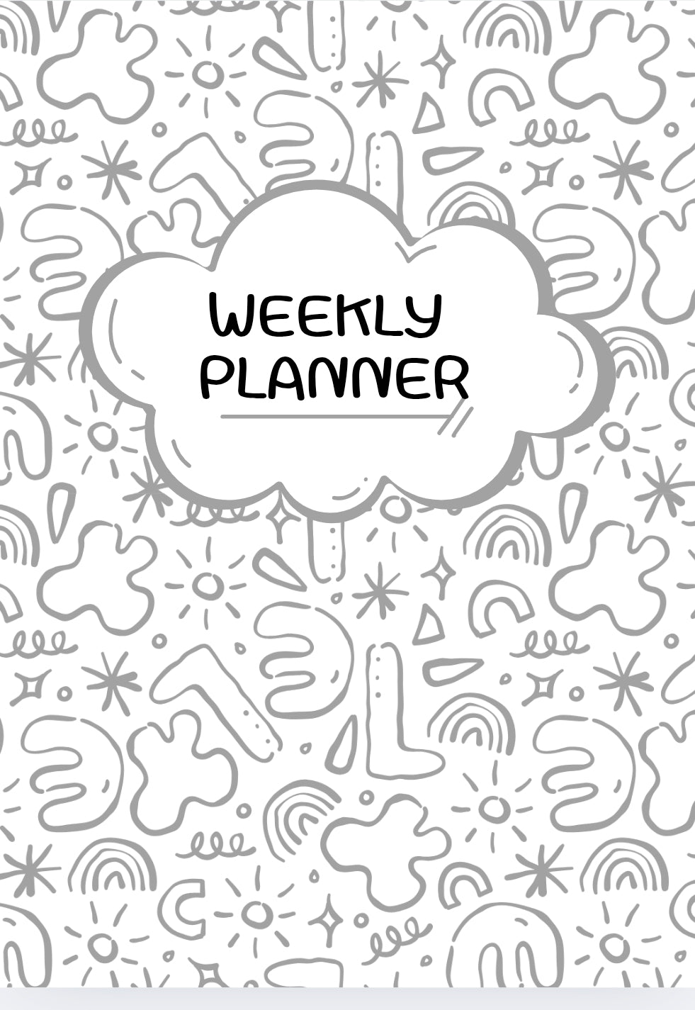 Weekly Plans Digital Download - Children's Home Edition