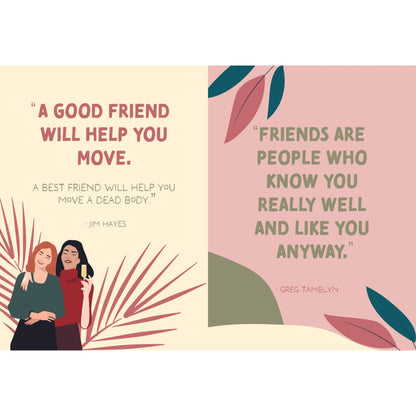 Why We're Friends - You Know Too Much - Book for Her