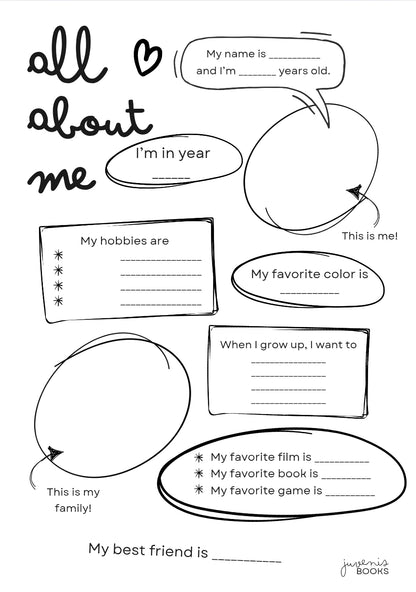 28 Page Activity Book - Printable Download