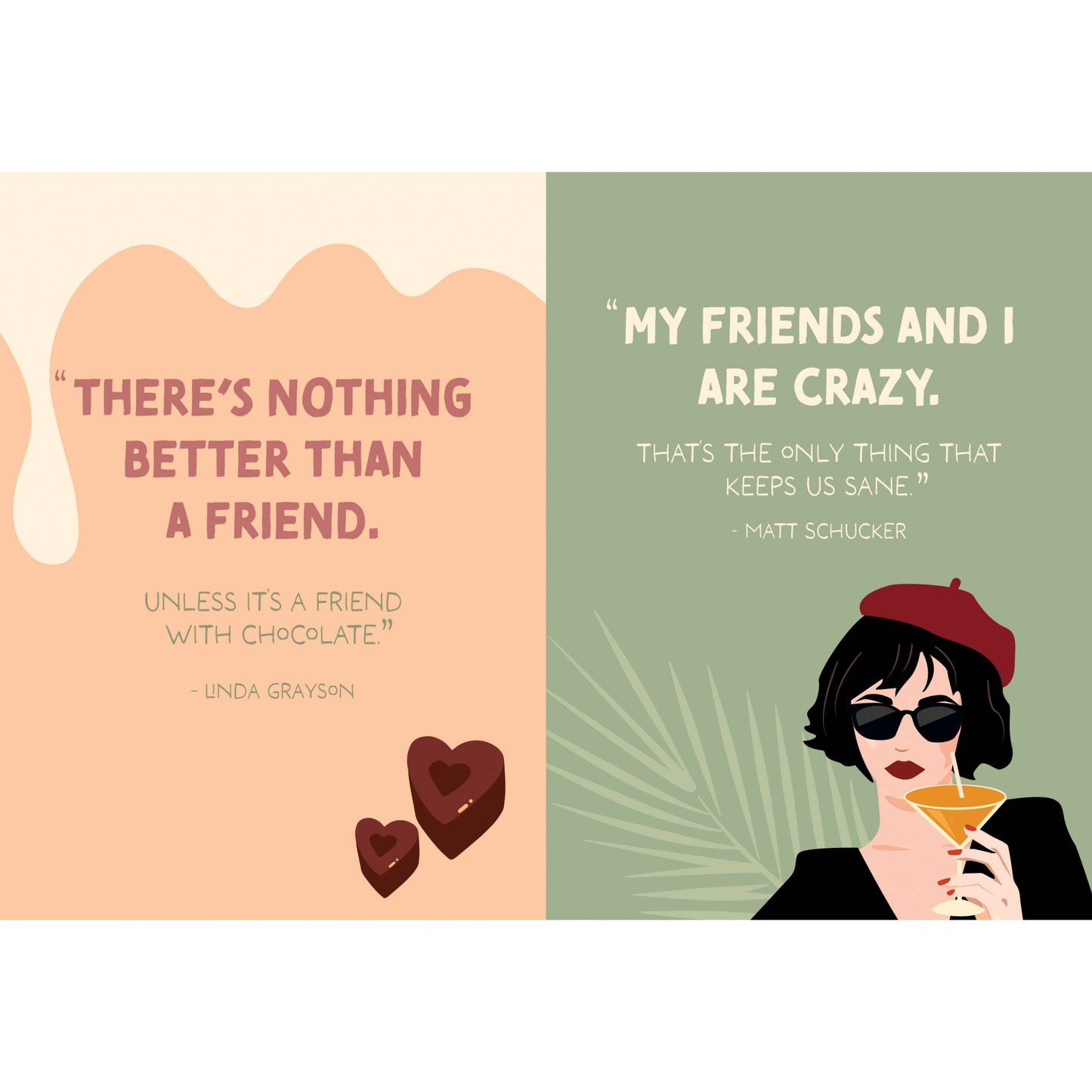 Why We're Friends - You Know Too Much - Book for Her