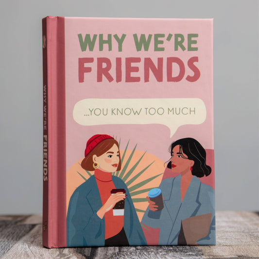Why We're Friends - You Know Too Much - Book for Her